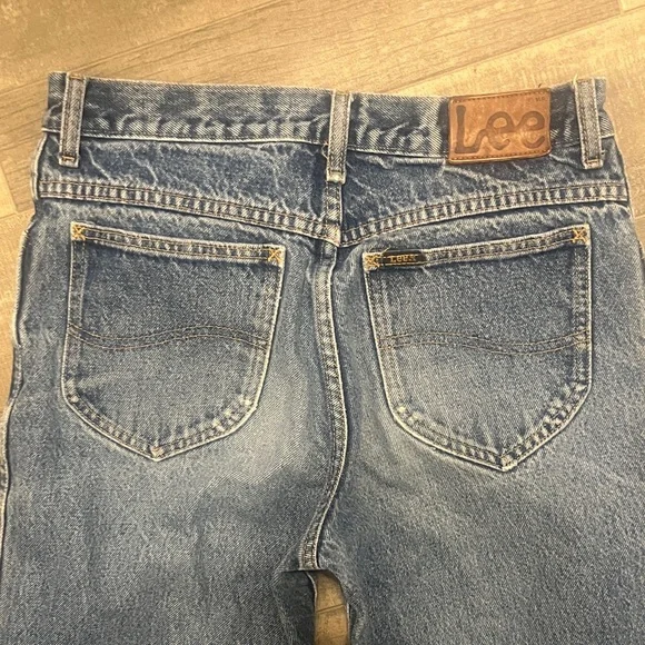 Lee Men's Blue Straight Jeans - Picture 9 of 12